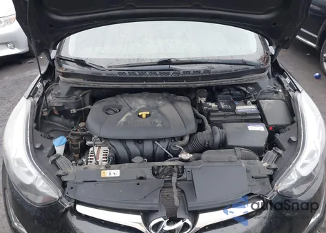 2014 Hyundai Elantra Limited from USA, damaged, VIN KMHDH4AE3EU122861